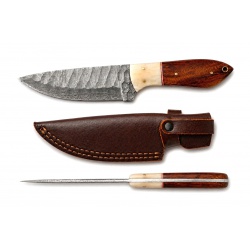 Ručně vyráběný nůž z damaškové oceli 80060