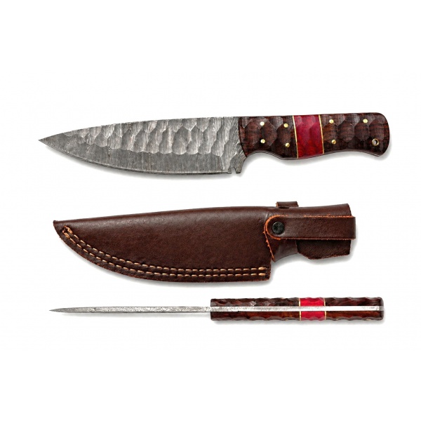 Ručně vyráběný nůž z damaškové oceli 80059