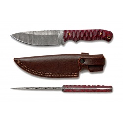 Ručně vyráběný nůž z damaškové oceli 80058