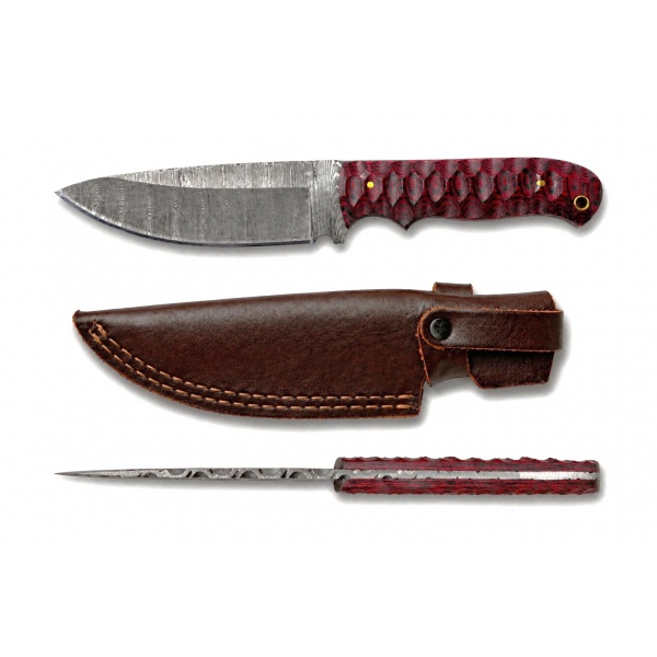 Ručně vyráběný nůž z damaškové oceli 80058