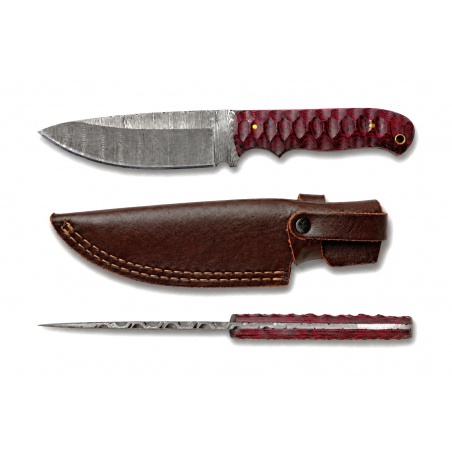 Ručně vyráběný nůž z damaškové oceli 80058