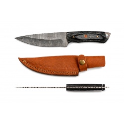 Ručně vyráběný nůž z damaškové oceli 80090 (1)