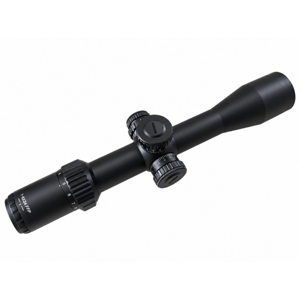 Puškohled 4-16x44 FFP s červeným a zeleným podsvícením 
