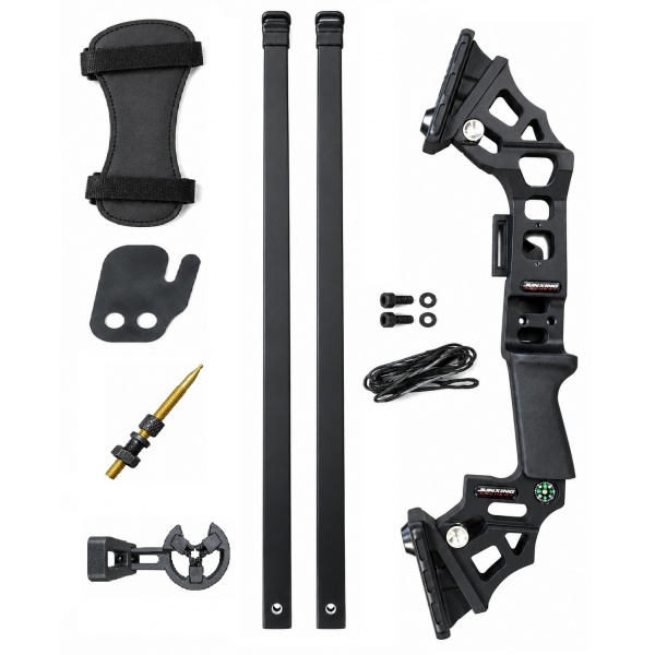Skládací dlouhý luk Marlin Black 40 lbs set s příslušenstvím 51"
