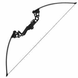 Skládací dlouhý luk Marlin Black 40 lbs 51" set s bohatým příslušenstvím