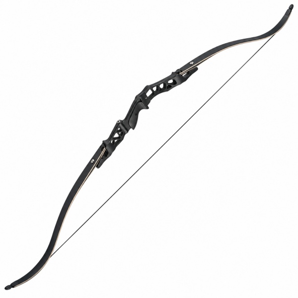 Skládací reflexní luk 30 lbs Eagle Black 60" s bohatým příslušenstvím