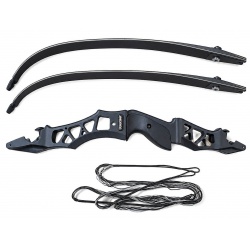 Skládací reflexní luk 30 lbs Eagle Black 60" s bohatým příslušenstvím (3)