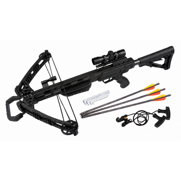 Kladková kuše Magpul Cage 185 lbs + kušohled 4x32