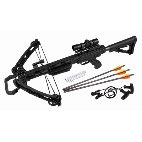 Kladková kuše Magpul Cage 185 lbs + kušohled 4x32