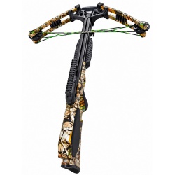 Kuše kladková Brave Camo 160 lbs + kušohled 4x32(4)