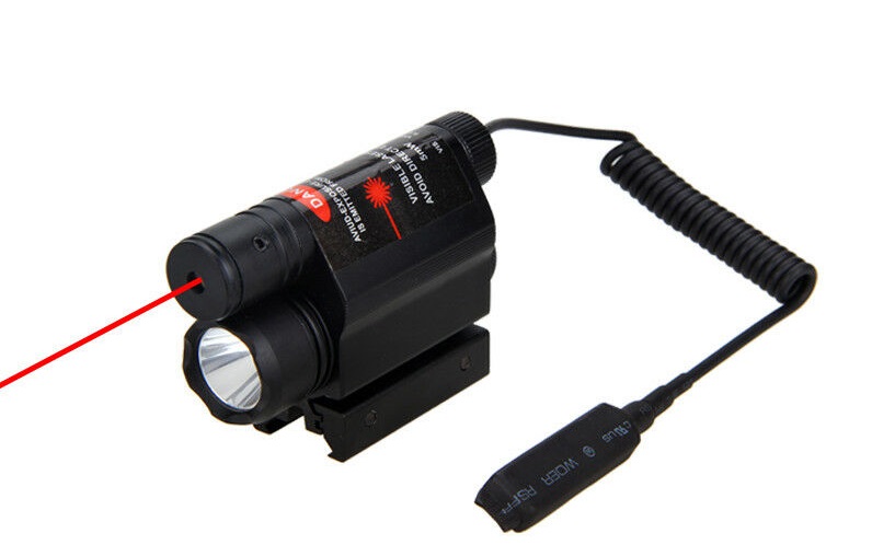 Jinx Tactical svítilna s laserem 11/22mm
