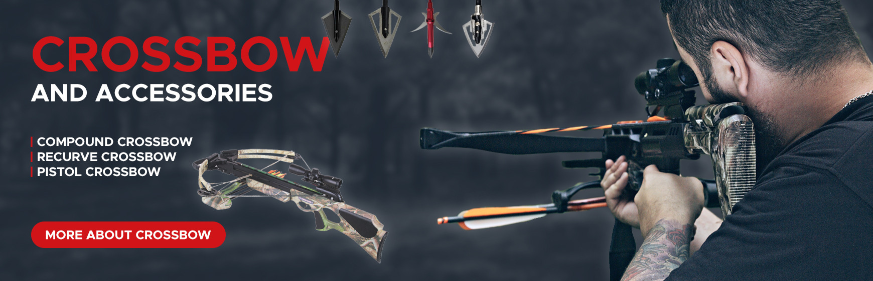 Crossbow and accessories