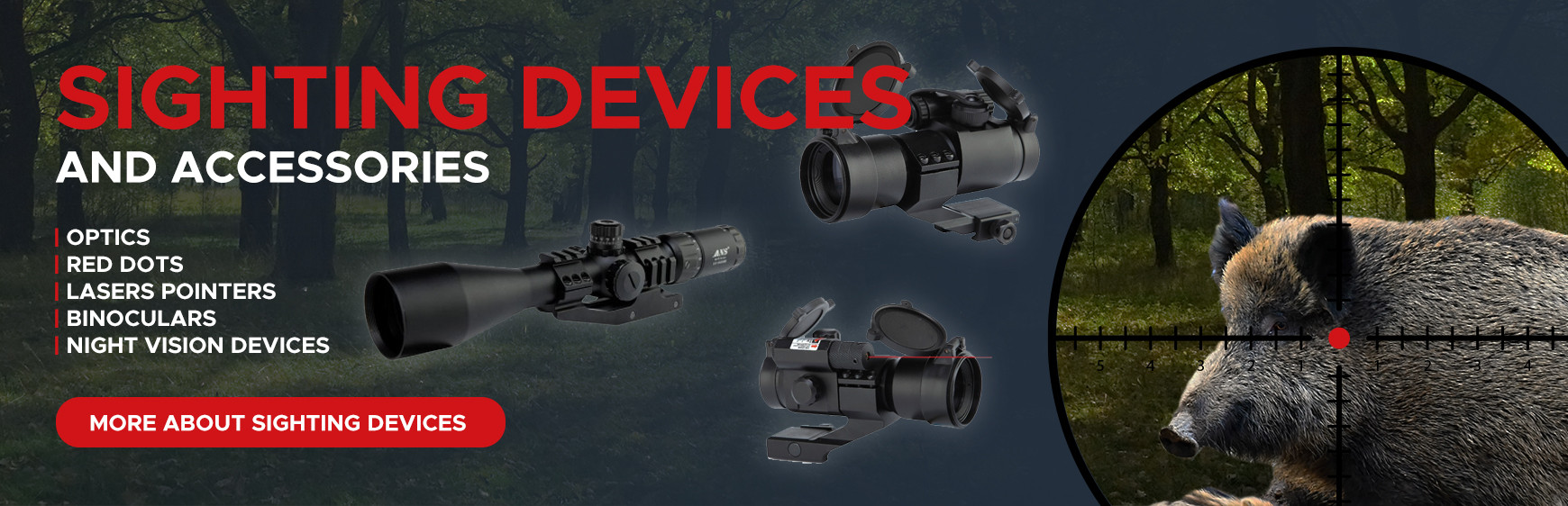 Sighting devices and accessories